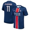 Original Fußballtrikot Paris Saint-Germain Marco Asensio 11 Heimtrikot 2024-25 Für Herren